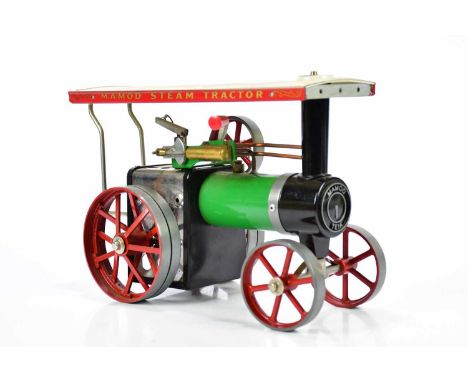 MAMOD; a T.E. 1a steam tractor, boxed.