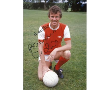Graham Rix Signed Arsenal 8x12 Photo. Good condition. All autographs come with a Certificate of Authenticity. We combine post