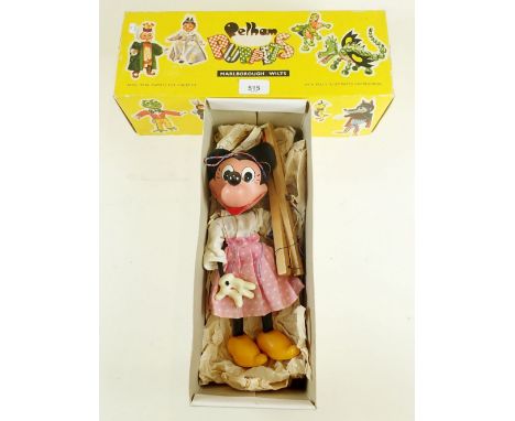 A 1950 Pelham Puppet Minnie Mouse - boxed
