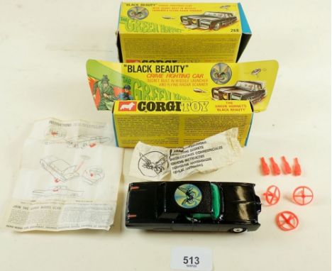 A Corgi Green Hornet 'Crime Fighting Car' from Black Beauty, No 268, boxed