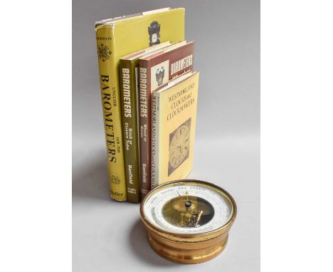Nicholas Goodison, English Barometers, one volume, with Three Further Volumes, and A Brass-Cased Aneroid Barometer