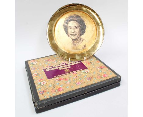 An Elizabeth II Silver-Gilt Plate, by Toye, Kenning and Spencer, Birmingham, 1977, Number 11 from a Limited Edition of 500, c
