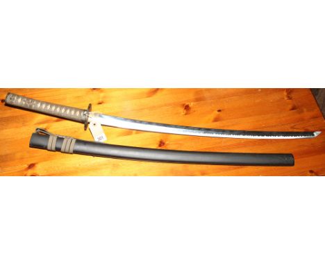 Reproduction Samurai sword in scabbard 