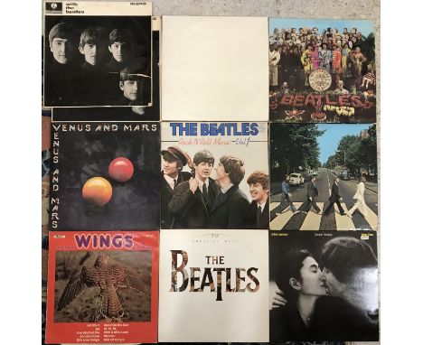 THE BEATLES - With the Beatles (Parlophone 1963 PMC1206 mono) x 2, Abbey Road (Apple 1969 PCS7088), Sgt Pepper's Lonely Heart