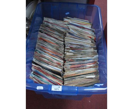 Approximately 300 7" Singles, including Manfred Mann, Walker Brothers, BeeGees, Elvis Presley, Billy Fury, Otis Redding, Aret