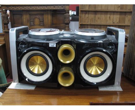 Philips speaker system FWP 3200D. Untested sold only for parts