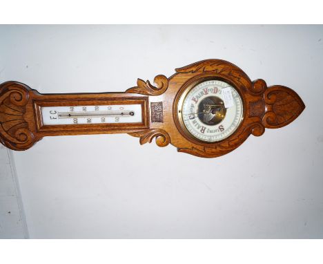 Barometer thermometer