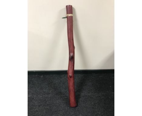 A didgeridoo 