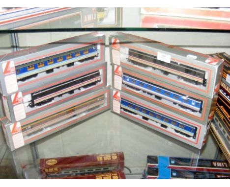 Six boxed Lima carriages
