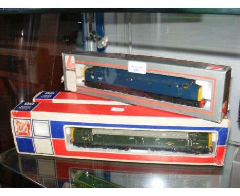 Two boxed Jouef locomotives, together with a boxed Lima locomotive