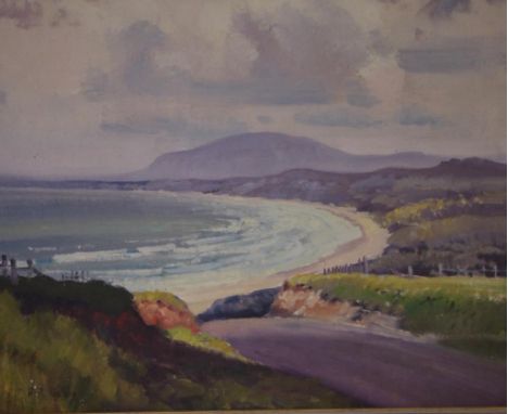 Herbert R. Gallop (1890-1958) "Seven Mile Beach Gerringong", oil on board, signed lower left, 35.5 x 43cm