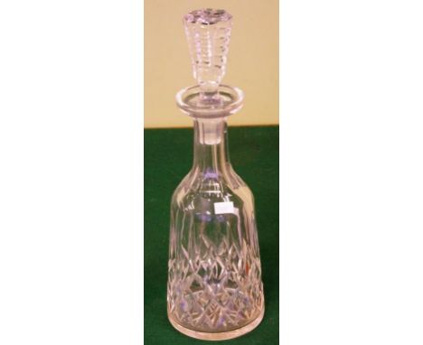 Waterford crystal Lismore decanter H34cm approx