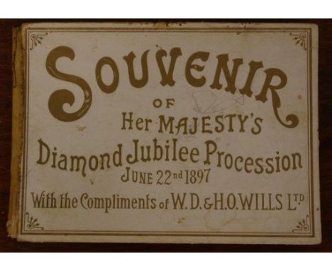 Book: Souvenir of 1897 VR Diamond Jubilee by W.D. & H.O. Wills