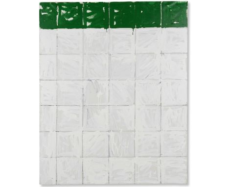 MARIO SCHIFANO (1934-1998)Sans titre 1979-1980 signé au reversémail et crayon sur toile signed on the reverseenamel and graph