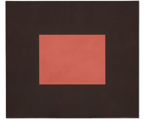 PETER JOSEPH (1929-2020)Pink Orange Colour with Brown 1986 signé, titré et daté Nov 86 au reversacrylique sur toilesigned, ti