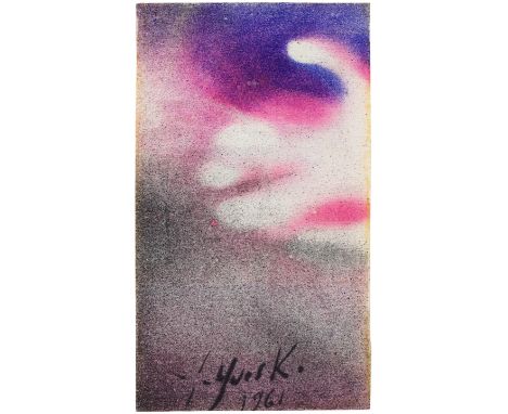 YVES KLEIN (1928-1962)Anthropométrie suaire sans titre, (ANT SU 31) 1961 signé et daté 1961 ; inscrit main du futur pénétrant