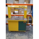 Gordian Straping StraPack automatic strapping machine, Model RQ8, No 82858. 2006. Single phase