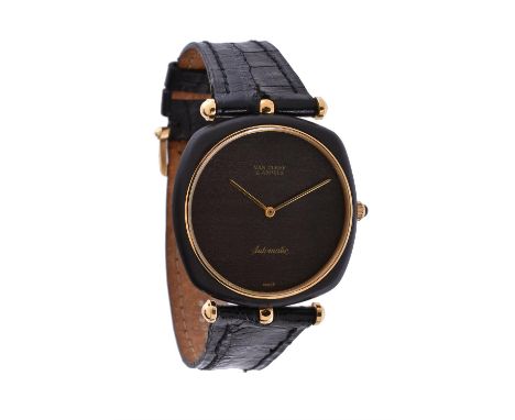 Gerald Genta for Van Cleef & Arpels, ref. G.1510B, a gold coloured wrist watch, no. G.1285.7, automatic movement, 25 jewels, 
