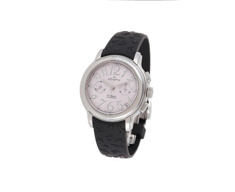 Zenith, El Primero Chronomaster Star, ref. 03.1230.4002/71.C515, a lady's stainless steel wrist watch, automatic chronograph 