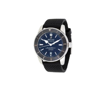 † Breitling, Superocean Heritage II, ref. AB2020, a stainless steel wrist watch, no. 5005654, circa 2017, automatic movement,