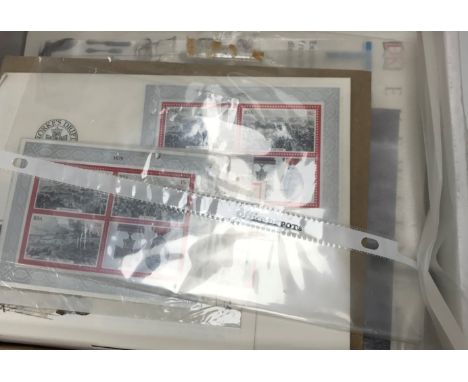 A collection of Titanic ephemera including a photograph of the ship inscribed in pen "When this you see, Remember me, The bab