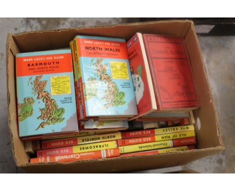 Ordnance maps - selection including Ward Lock Burrows R.A.C. maps and Gazetteers, Bartholomew maps and others (qty)