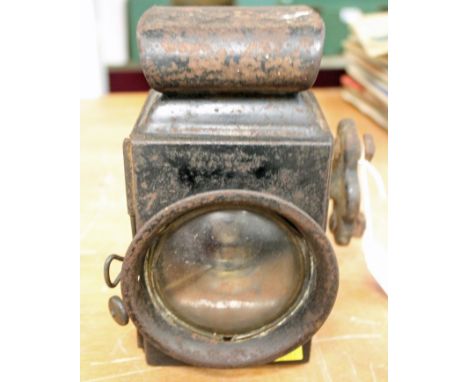 Ford Veteran car lamp with bracket