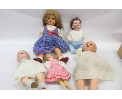 Dolls - Armand Marseille Dream Baby 351/7K Kammer &amp; Reinhardt Simon Halbig 42 - bisque head boy doll, Armand Marseille 39