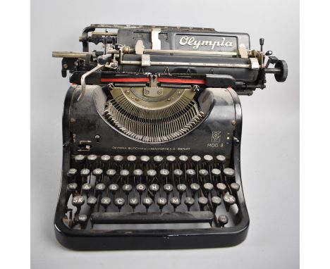 A Vintage Olympia Manual Typewriter, MOD 8 