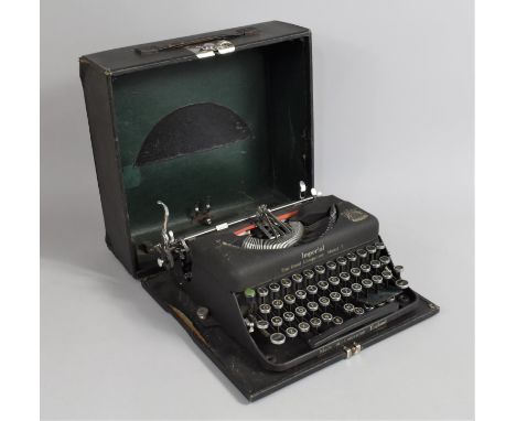 A Vintage Imperial Portable Typewriter, The Good Companion Model T 