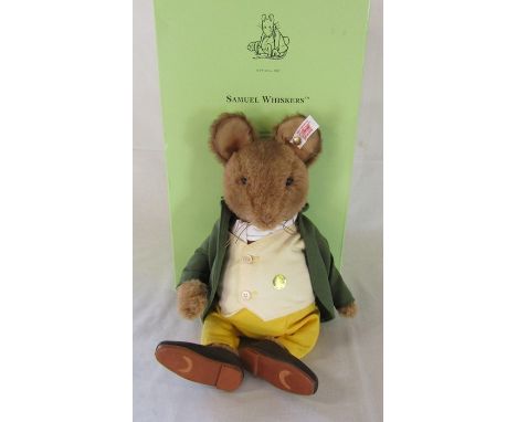 Steiff Beatrix Potter Samuel Whiskers limited edition 105/1500 with box