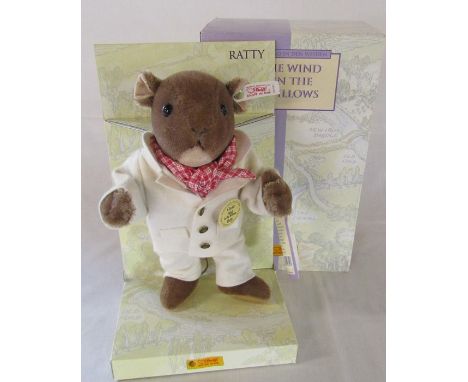 Steiff Wind in the Willows Ratty limited edition 2375/4000 25 cm with box