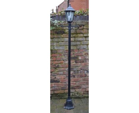 Garden lamp post approximate ht 203cm