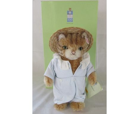 Steiff Beatrix Potter Tom Kitten limited edition 91/1500 complete with box