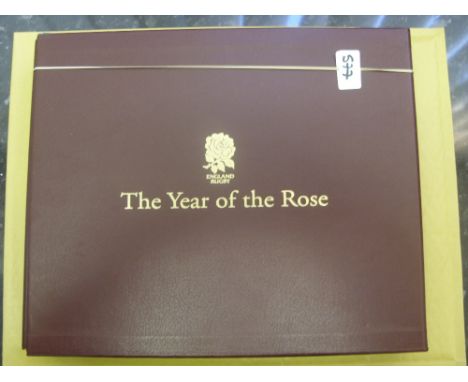 Rugby Union, the year of the Rose, a superb limited edition 766/3000, published by Big Sports Book Company in 2007, 304 Pages