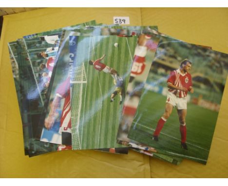 1990 Italy World Cup, a collection of 200 press photographs, all covering the USA games in the tournament, portrait and actio