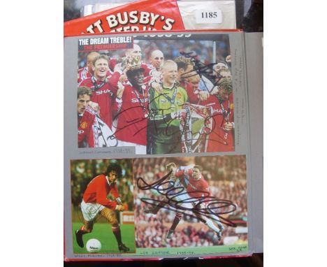 1999 Manchester Utd, the Official Illustrated Encyclopedia, fully revised to include the treble success of 1998/1999.  The bo