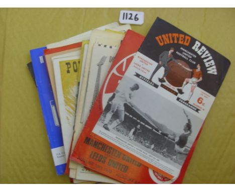 A collection of over 200 football programmes from the 1960's, mainly from the early to middle part of the decade, a good vari