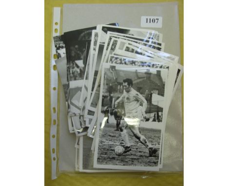 Press Photographs, a collection of 78 photographs, mainly 6" x 4", from the late 1960's, match action and portrait, a wide ra