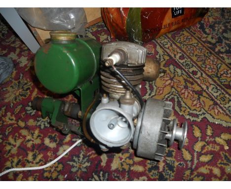 Small Vintage Petrol Engine