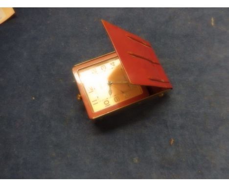 Jaeger travelling alarm clock