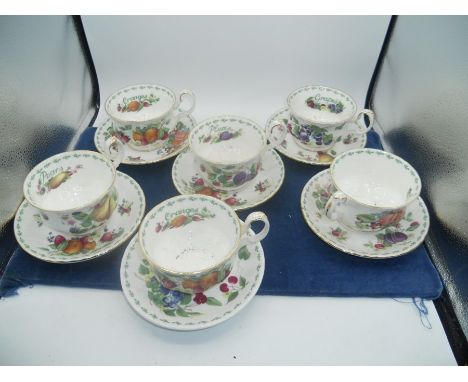 Royal Albert Fruits Cups and Saucers