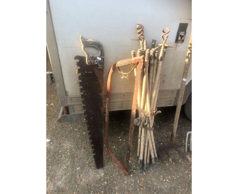 Garden tools etc