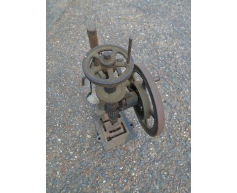 Vintage Cast Iron Bench Drill