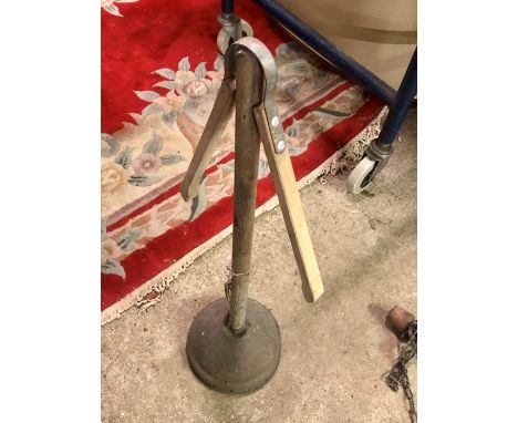 Vintage posher , wash tongs, bat and walking stick