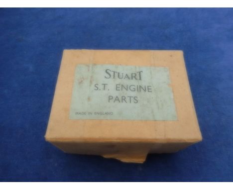 Stuart engine parts in box