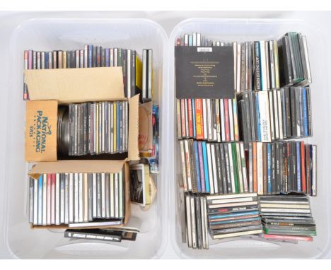 A large collection of 20th century genre spanning music CD compact discs to include the artists Bryan Ferry, David Gray, Al G