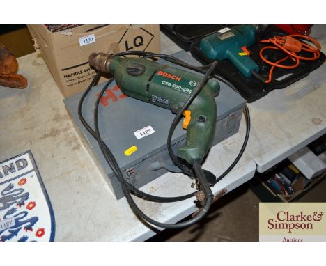 A Bosch hammer drill