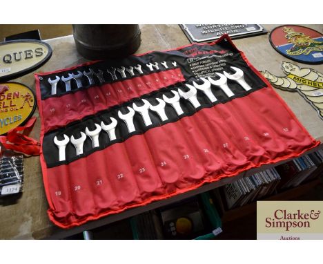 A Neilsen 25 piece combination spanner set