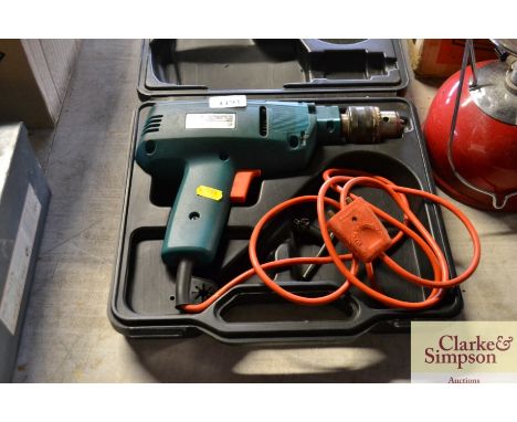 A Black &amp; Decker electric drill